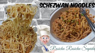 Schezwan Noodles recipe in Tamil  Schezwan sauce  Rasichu Rusichu Sapida [upl. by Grieve208]