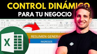 Cómo Hacer Un CONTROL DINÁMICO en EXCEL 2024 Administrar Ingresos y Egresos [upl. by Neill760]