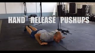 HAND RELEASE PUSHUPS TECHNIQUE  Paradiso Crossfit [upl. by Adilem638]