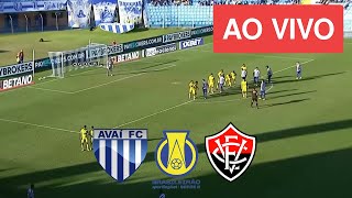 AVAI X VITÓRIA AO VIVO COM IMAGENS  JOGO DE HOJE  ASSISTA AO VIVO AGORA [upl. by Eylatan]