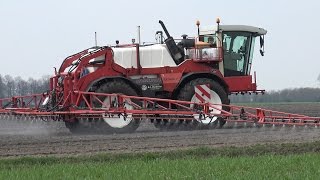 Bieten spuiten met Agrifac ZA 3400 P  Loonbedrijf RJ Wardenier 2016 [upl. by Tada]