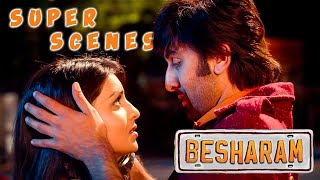 Besharam Super Scenes  Kuch baatein kapdon se zyada hoti hain  Ranbir Kapoor  Pallavi Sharda [upl. by Adelaida]