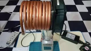 How to make Cooling Fan  Home made Air Cooling System with heat sink and TECH 12706 12v 6Amp [upl. by Kitty]