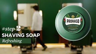 Proraso Shaving SoapCream Jar  Shaving Tutorial Step 2 Tips amp Tricks [upl. by Viehmann314]