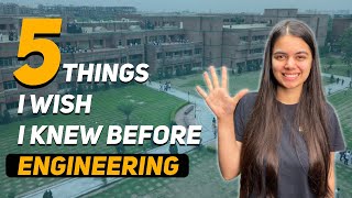 5 Things you should know before Engineering [upl. by Adni]