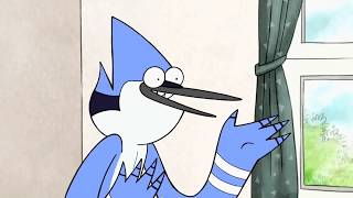 Regular Show  Mordecai listens to Radiohead [upl. by Ynabla480]