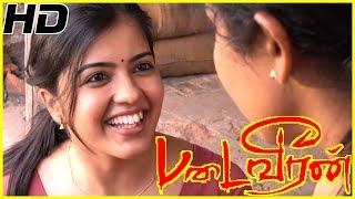 Padaiveeran scenes  Bharathiraja makes fun of girls  Vijay Yesudas argues with Amritha Aiyer [upl. by Disini567]