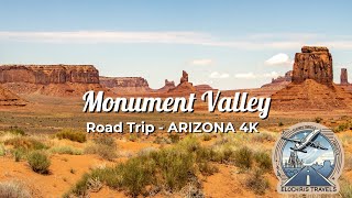 Monument Valley en 4K  Ambiance Relaxante sur le Valley Drive [upl. by Arbua]