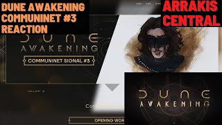 Dune Awakening  Communinet 3  Dune duneawakening [upl. by Nymsaj]