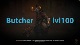 Diablo 4  S4 Butcher lvl 100 [upl. by Porta]