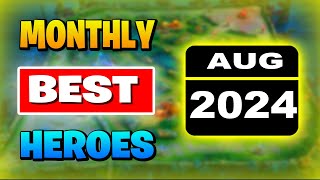 BEST HERO In Mobile Legends AUGUST 2024 [upl. by Ashby]