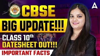 CBSE Board Date Sheet 2025 Out 🚨  CBSE Latest News  Class 10 and 12th Board Exams Schedule out 🤯 [upl. by Aihsenyt]