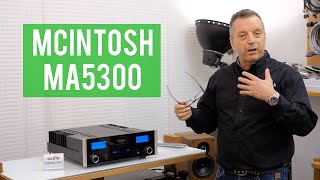 McIntosh MA5300  Amplificatore quotEntry Levelquot [upl. by Arlena129]