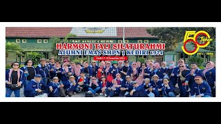 HARMONI TALI SILATURAHMI ALUMNI EMAS SMPN 1 KEDIRI 1974 [upl. by Ainomar374]