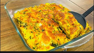 The best casserole recipe in 10 minutes  my italian friend taught me have to cook [upl. by Eanom]