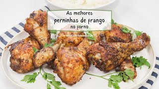 As melhores perninhas de frango no forno [upl. by Ellemac271]