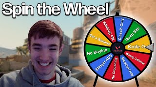 Valorant Spin the Wheel Challenge is HILARIOUS [upl. by Airamasor]