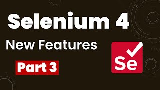 Selenium 4 Features Part3  How To Take Screenshots of a Web Page Section amp Web Element [upl. by Navonoj964]