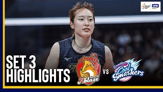 CREAMLINE vs KURASHIKI  SET 3 GAME HIGHLIGHTS  2024 PVL INVITATIONAL CONFERENCE  September 8 2024 [upl. by Nyrrat]