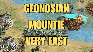 Geonosian Mountie Very Fast  Dantooine 4v4 Star Wars Galactic Battlegrounds Expanding Fronts [upl. by Ayk]