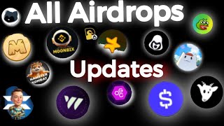 All Verified Airdrops Update amp Listing [upl. by Natalia584]