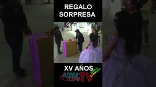 15 años REGALO SORPRESA XV años Sofia vídeo a 2 cámaras [upl. by Stedt]