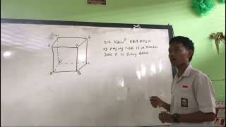 penjelasan tentang Dimensi 3 garis ke bidang [upl. by Cand]