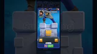 My princess tower lvl 15 🤩 superhog clashroyale shorts [upl. by Eardnaed]