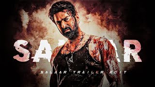 SALAAR Edits 🔥  PRABHAS Attitude 😈  video viral [upl. by Sairtemed]