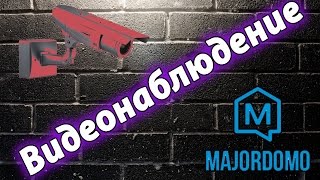 Видеонаблюдение с ip камеры в сценах умного дома MajorDoMo [upl. by Merta]