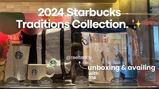 My 2024 Starbucks Tradition Collections  Starbucks [upl. by Kelli760]