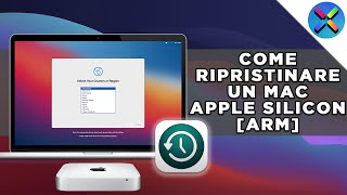 COME RIPRISTINARE COMPLETAMENTE UN MAC  Mac ARM M1M2M3  Tutorial ITA [upl. by Naujahs]