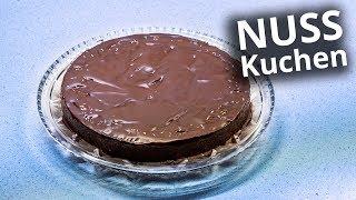 saftiger Nusskuchen ohne Mehl  Glutenfrei [upl. by Akapol]