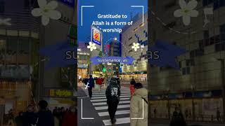 Gratitude to Allah is a form of worship [upl. by Atter97]