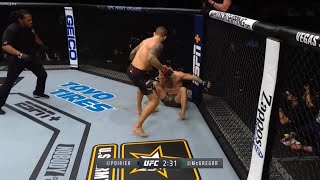 Dustin Poirier knocks out Conor McGregor ufc 257 [upl. by Pedroza]