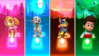 SKYE TEAM 🆚 MARSHALL PAW PATROL 🆚 CHASE PAW PATROL 🆚 RIDER PAW PATROL EDM RUSH [upl. by Aseen579]