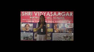 SRE VIDYASAAGAR MATRICHRSECSCHOOL SANKAGIRI [upl. by Alebasi]