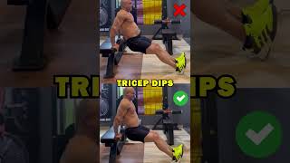 quotStop Doing This in Your Triceps Dips Fix Your Form Fastquot [upl. by Shulock]