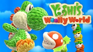 Yoshis Woolly World  Full Game 100 Walkthrough [upl. by Aldis]