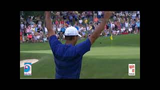 Great Golf Wedge Shots of Tiger Woods amp Phil Mickelson  Spin Doctor Series [upl. by Arahd]