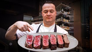 How Michelin Chefs Cook Steak From Blue to Well Done [upl. by Silverman]