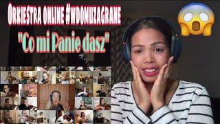 Orkiestra online wdomuzagrane​  quotCo mi Panie daszquot arr Adam Sztaba  REACTION [upl. by Kjersti]