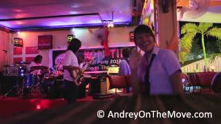 Ao Nang Nightlife Krabi Thailand [upl. by Leidag]