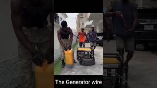 The Generator wire 🤣🤣🤣 funny shorts comedy [upl. by Aesoh]