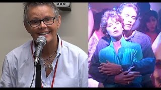 Amanda Bearse on the Dancing scene in quotFright nightquot 1985 [upl. by Yebloc]