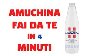 Amuchina fai da te in 4 minuti [upl. by Ylrebme]