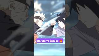 Naruto vs Sasuke Epic Rivalry Moments naruto [upl. by Oruntha]