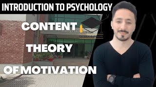 Theories of Motivation  content Theory  Process Theory  Hindi  Urdu [upl. by Cassius]