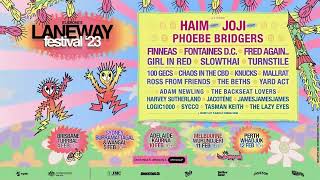 Laneway Festival 2023 LineUp Announcement [upl. by Anitram596]