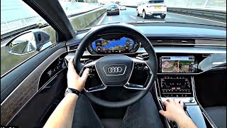 The New Audi A8 2024 Test Drive [upl. by Eremihc]